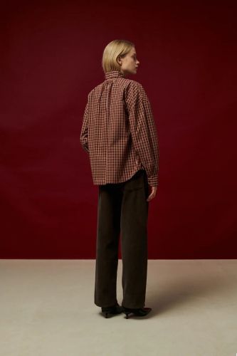 Chemise nouette carreaux BELLEPIECE | Marine Auvelais 