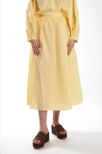 Jupe jaune beurre BELLEPIECE | Marine