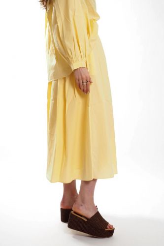 Jupe jaune beurre BELLEPIECE | Marine