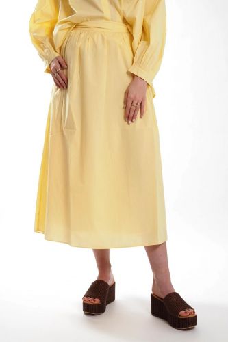 Jupe jaune beurre BELLEPIECE | Marine