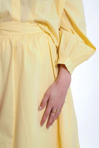 Jupe jaune beurre BELLEPIECE | Marine