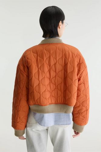 Bomber réversible orange & teddy BELLEROSE | Marine