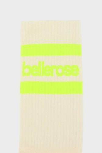 Chaussette beige et jaune fluo BELLEROSE | MARINE Auvelais