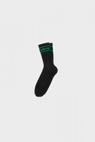 Chaussettes vertes et noires BELLEROSE | Marine