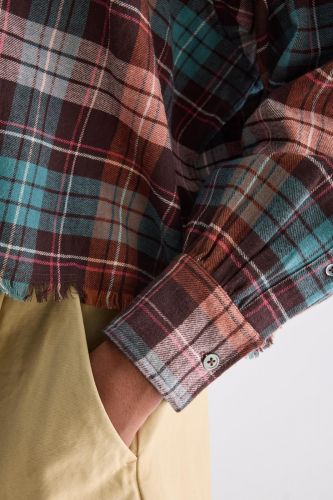 Chemise à carreaux BELLEROSE | Marine