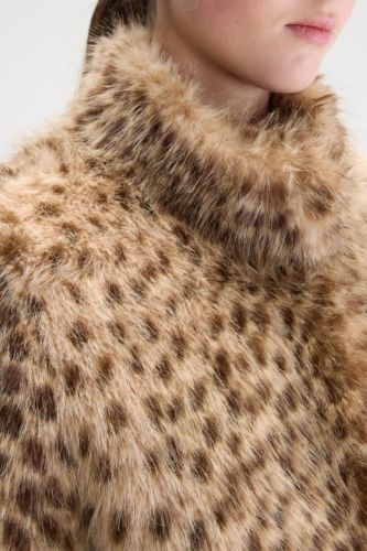 Vests fausse fourrure léopard BELLEROSE | MARINE Auvelais