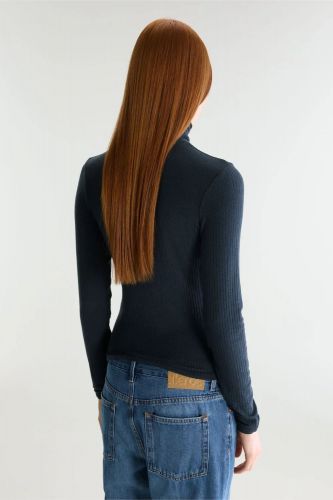 T-shirt en jersey bleu BELLEROSE | MARINE Auvelais
