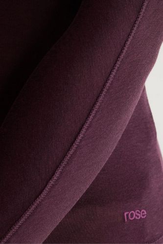 Pull fin col roulé bordeaux BELLEROSE | Marine