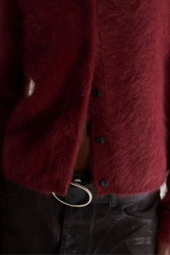 Gilet en mohair bordeaux BELLEROSE | Marine