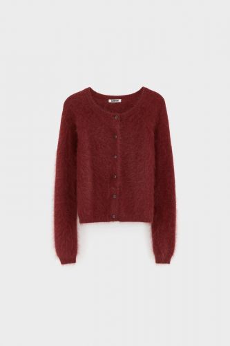 Gilet en mohair bordeaux BELLEROSE | Marine