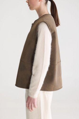 Veste sans manches réversible BELLEROSE | MARINE Auvelais