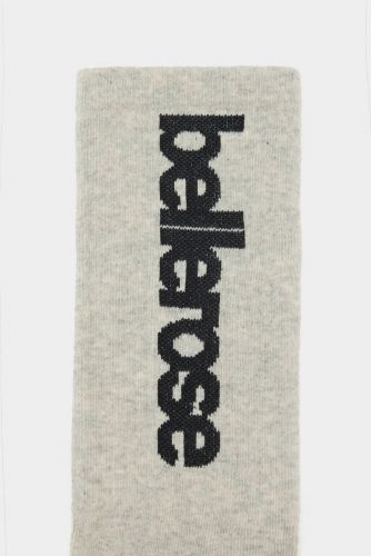Chaussettes gris chiné BELLEROSE | Marine Auvelais 