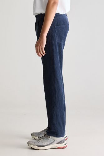 Pantalon en velours côtelé bleu BELLEROSE | Marine