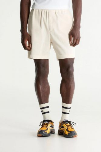 Bellerose Homme short Ecru hommes (Short fin velours - SHAUN ecru) - Marine | Much more than shoes