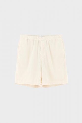 Bellerose Homme short Ecru hommes (Short fin velours - SHAUN ecru) - Marine | Much more than shoes