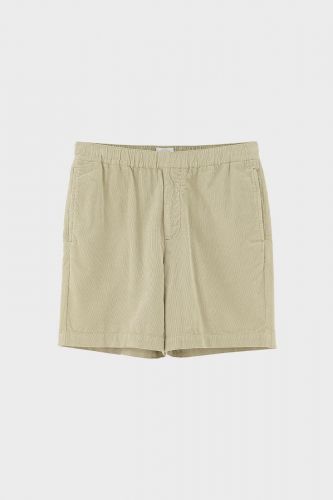 Bellerose Homme short Vert hommes (Short fin velours - SHAUN thym) - Marine | Much more than shoes