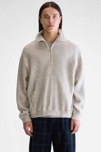 Sweatshirt décontracté écru BELLEROSE | Marine