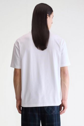 T-shirt décontracté blanc BELLEROSE HOMME | Marine