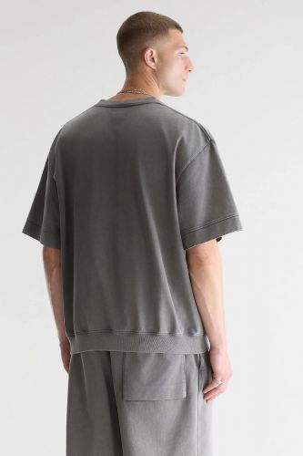 Bellerose Homme tee-Shirt Gris hommes (Tshirt jersey - FANTOM coton gris clair) - Marine | Much more than shoes