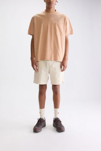 Bellerose Homme tee-Shirt Beige hommes (Tshirt poche  - VIDEO pèche clair) - Marine | Much more than shoes