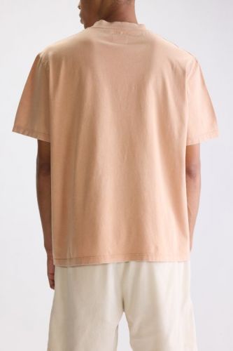 Bellerose Homme tee-Shirt Beige hommes (Tshirt poche  - VIDEO pèche clair) - Marine | Much more than shoes