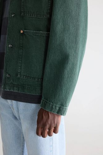 Bellerose Homme veste Vert hommes (Veste denim vert - KADILLAC 61) - Marine | Much more than shoes