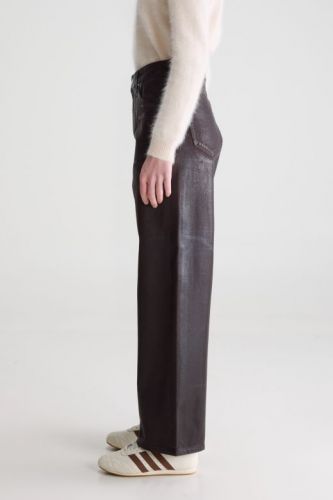 Jeans large denim marron brillant BELLEROSE | MARINE Auvelais