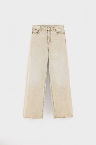 Jean droit beige BELLEROSE | Marine