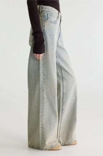 Jeans taille basse BELLEROSE | Marine