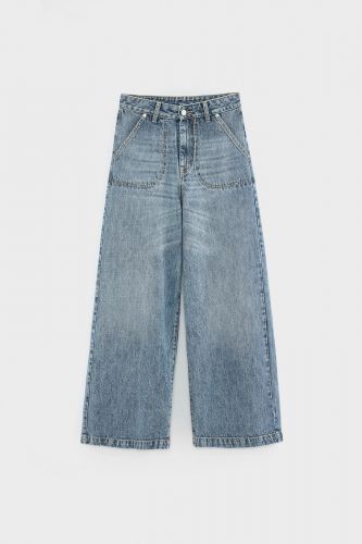 Jeans taille haute vintage blue BELLEROSE | Marine