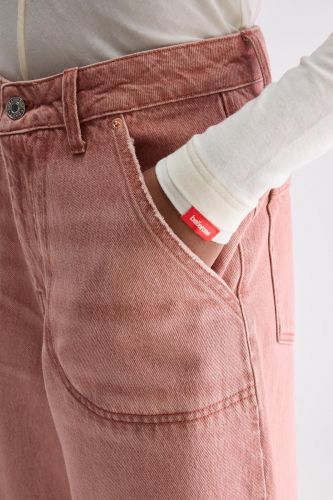 Jeans taille haute rose délavé BELLEROSE | Marine
