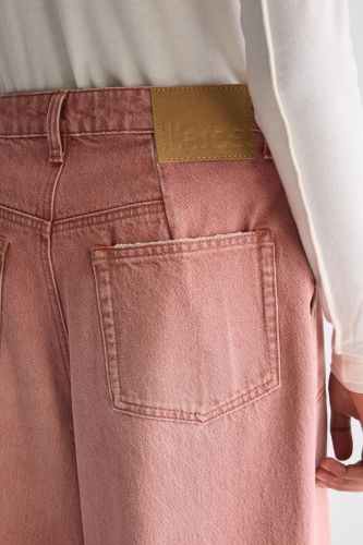 Jeans taille haute rose délavé BELLEROSE | Marine