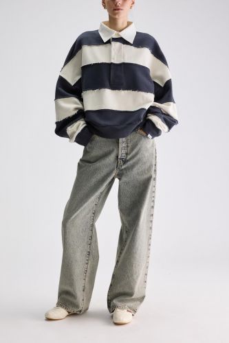 Bellerose pull Bleu/blanc