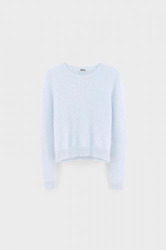 Pull en mohair bleu ciel BELLEROSE | Marine