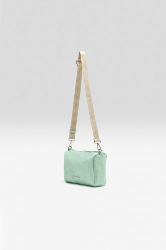 Sac bandouillère vernis vert BELLEROSE | Marine