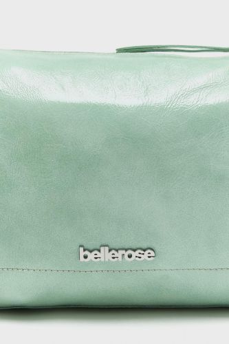 Sac bandouillère vernis vert BELLEROSE | Marine