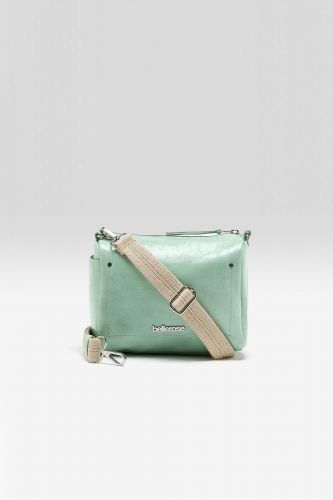 Sac bandouillère vernis vert BELLEROSE | Marine