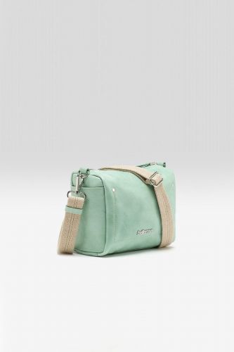 Sac bandouillère vernis vert BELLEROSE | Marine