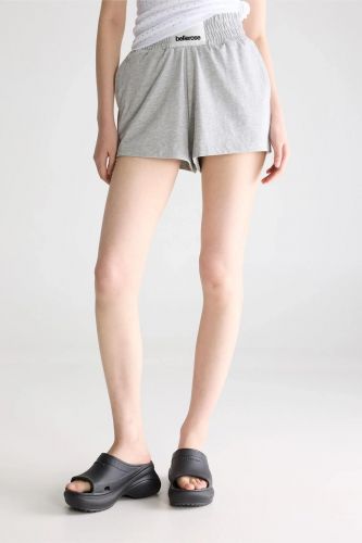 Bellerose short Gris femmes (Short chiné cool jersey gris - CHIDO jersey) - Marine | Much more than shoes