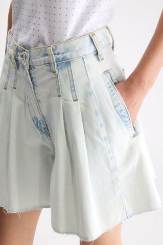 Bellerose short Ciel femmes (Short jupette denim clair - PRESLEY ice blue) - Marine | Much more than shoes