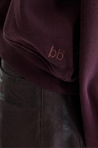 Sweat bordeaux coupe courte BELLEROSE | Marine