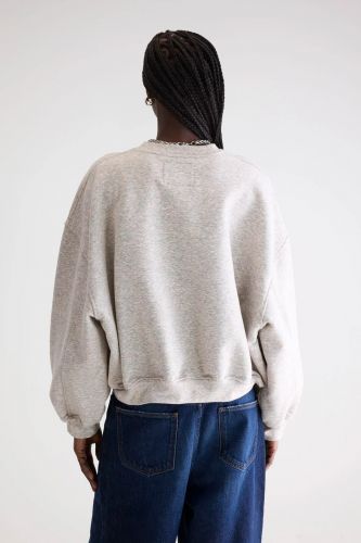 Sweat gris moucheté rose & jaune BELLEROSE | Marine