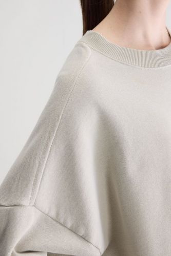 Pull col rond gris BELLEROSE | MARINE Auvelais