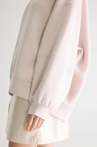 Bellerose sweat  Beige femmes (Sweat neoprene - TRIG cream) - Marine | Much more than shoes