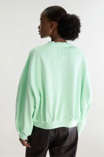 Sweat vert fluo coupe courte BELLEROSE | Marine