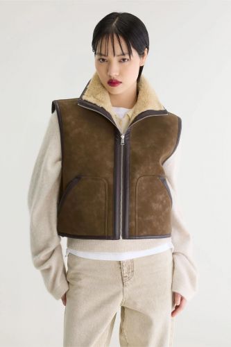 Bellerose gilet Brun
