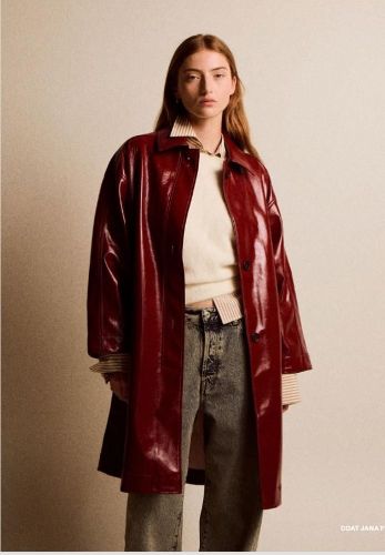 Bellerose manteau Bordeaux