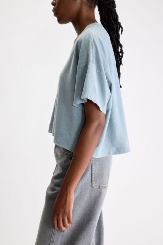 Bellerose tee-Shirt Ciel femmes (Tshirt loose court nouveau bleu artic dé - FARPY bleu ciel) - Marine | Much more than shoes
