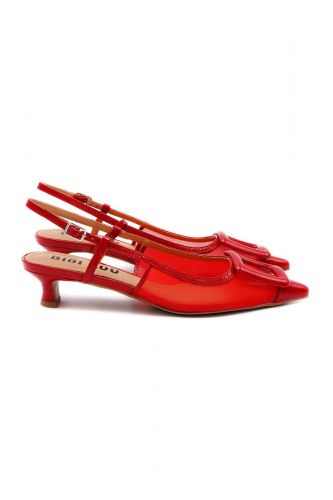 Bibilou slingback Rouge