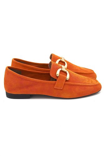 Bibilou mocassin Orange